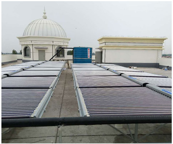 臨沂市電力學(xué)校7噸熱水工程